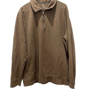Men's Pullover, croft & barrow , XL, Brown, Preloved in Good Condition